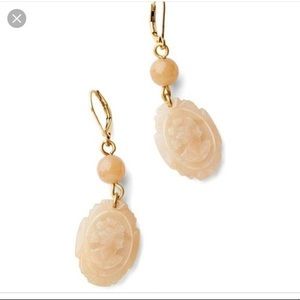 Cabi cameo earrings